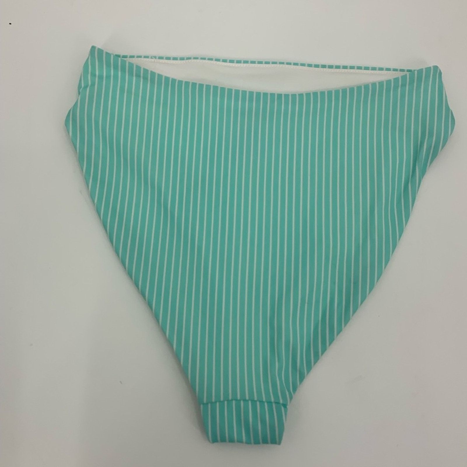 Other Chelsea28 High Rise High Cut Bikini Bottom Stripe Medium NWT Size ONE SIZE - 4 Thumbnail