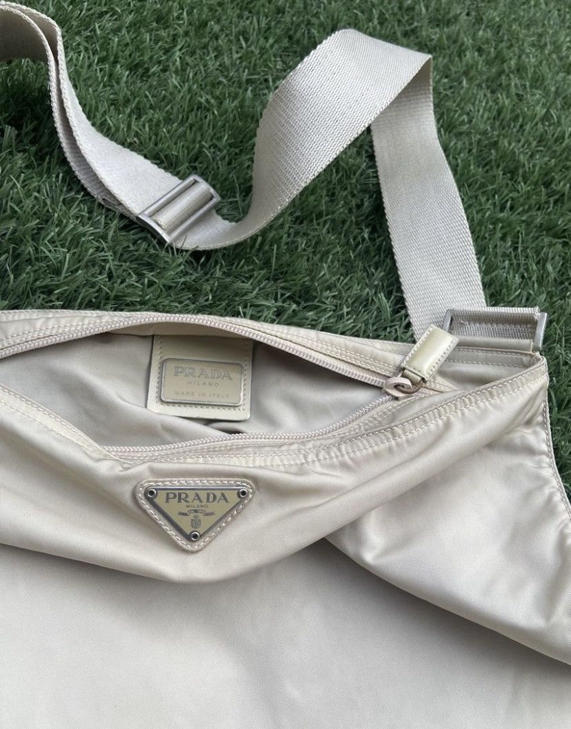 Prada Prada Bag Nylon Messenger Crossbody Bag Size ONE SIZE - 6 Thumbnail