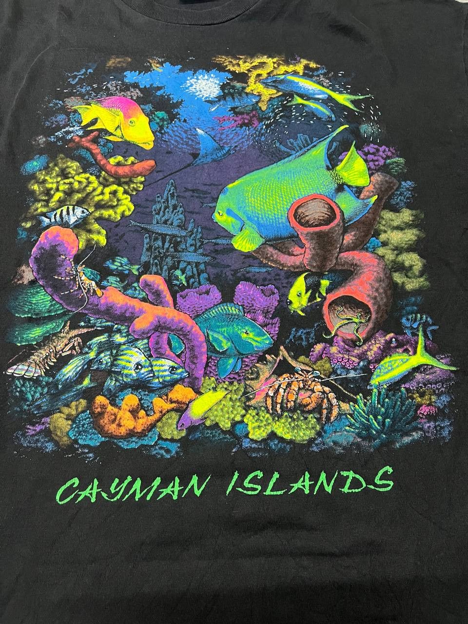 Vintage Vintage 90s Art Cayman Island Size US L / EU 52-54 / 3 - 3 Thumbnail