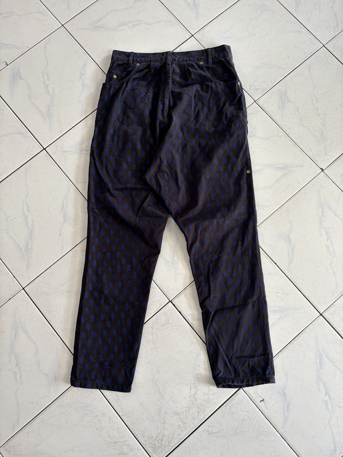 Issey Miyake 🔥Archival Mercibeaucoup Polka Dot Balloon Pants Size US 30 / EU 46 - 10 Thumbnail