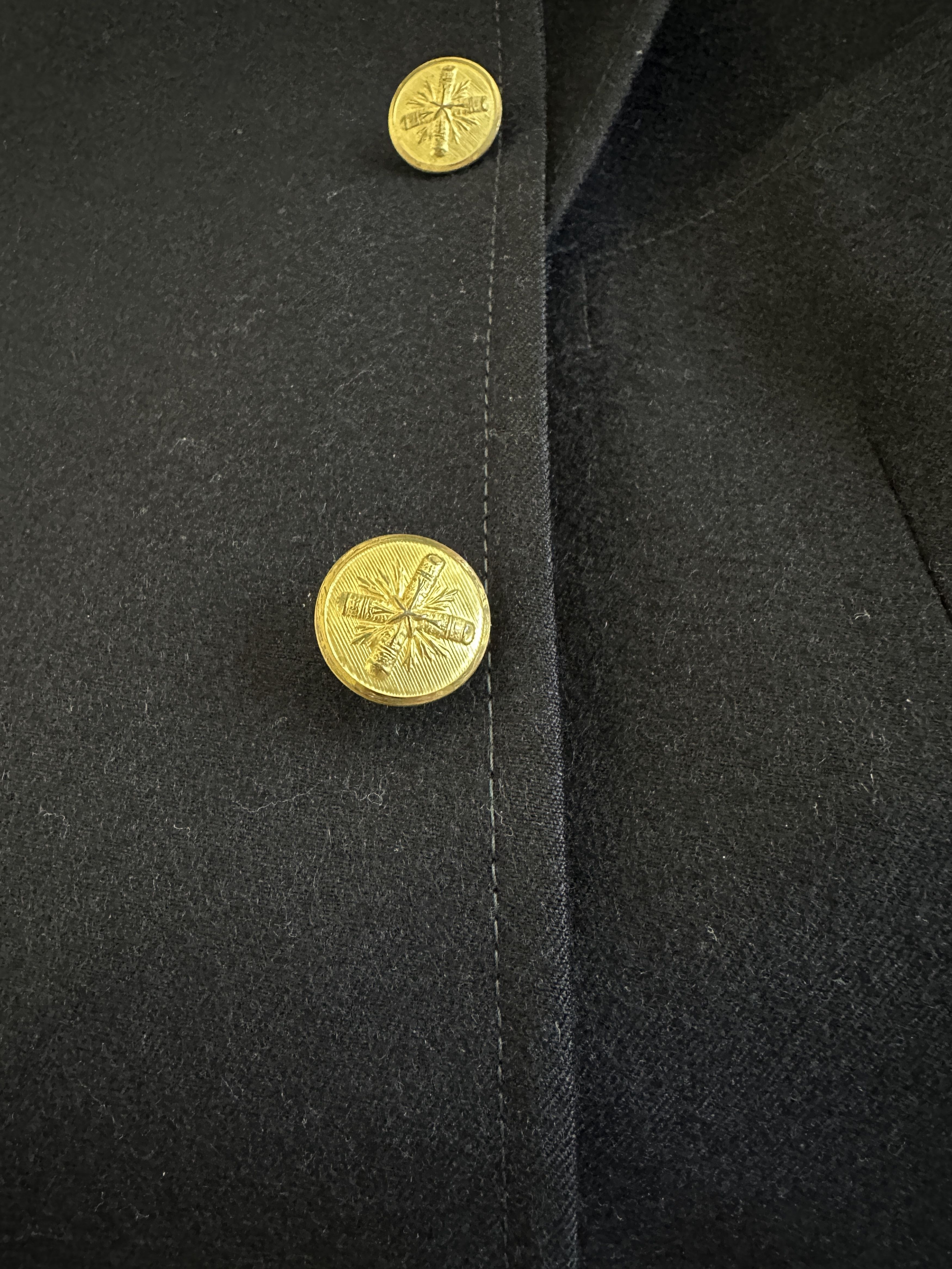 Designer Yorkshire & Hill Wool Blazer Navy 40R Size 40R - 5 Thumbnail