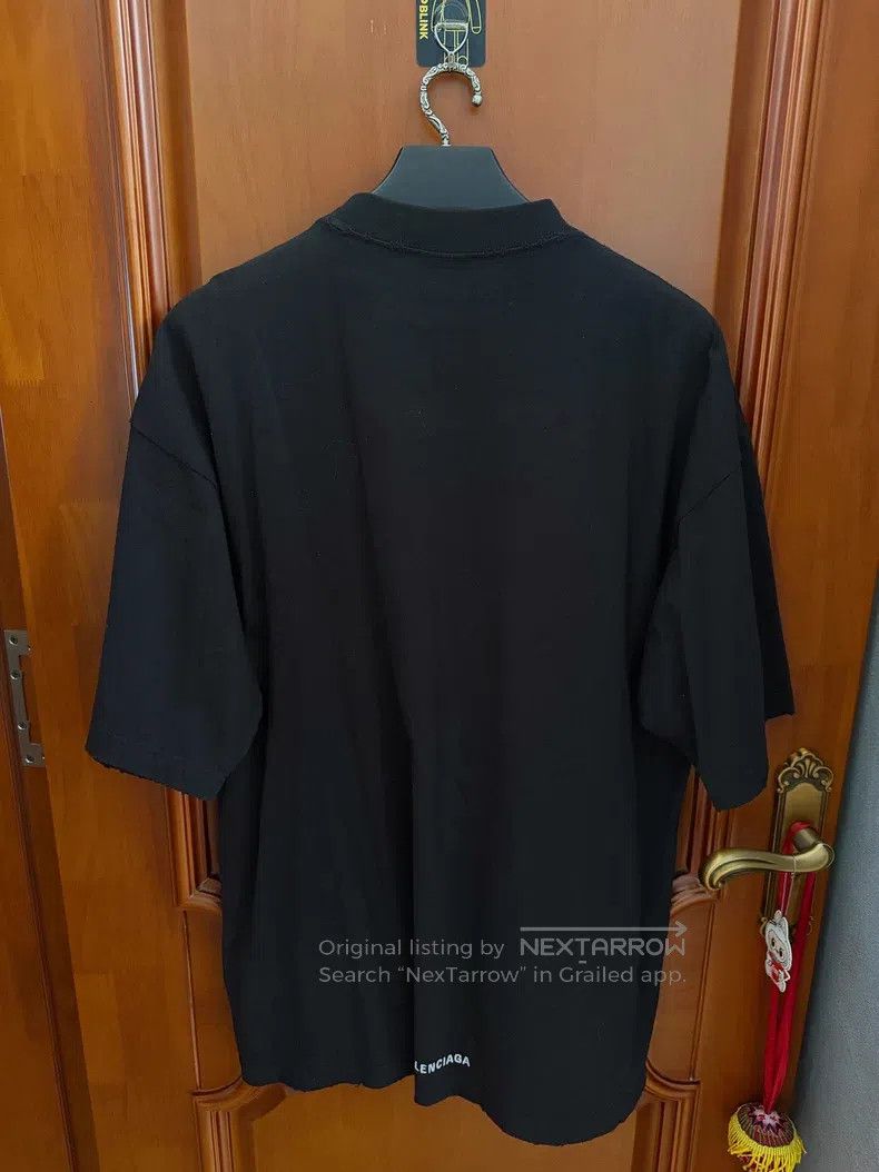 Balenciaga Balenciaga Qixi Festival limited edition black short-sleev Size US XS / EU 42 / 0 - 2 Thumbnail