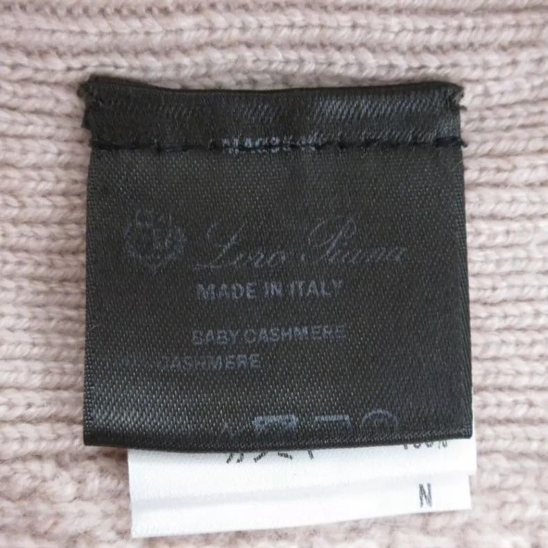 Loro Piana LORO PIANA Round neck, 100% baby cashmere knit sweater Size S / US 4 / IT 40 - 7 Thumbnail