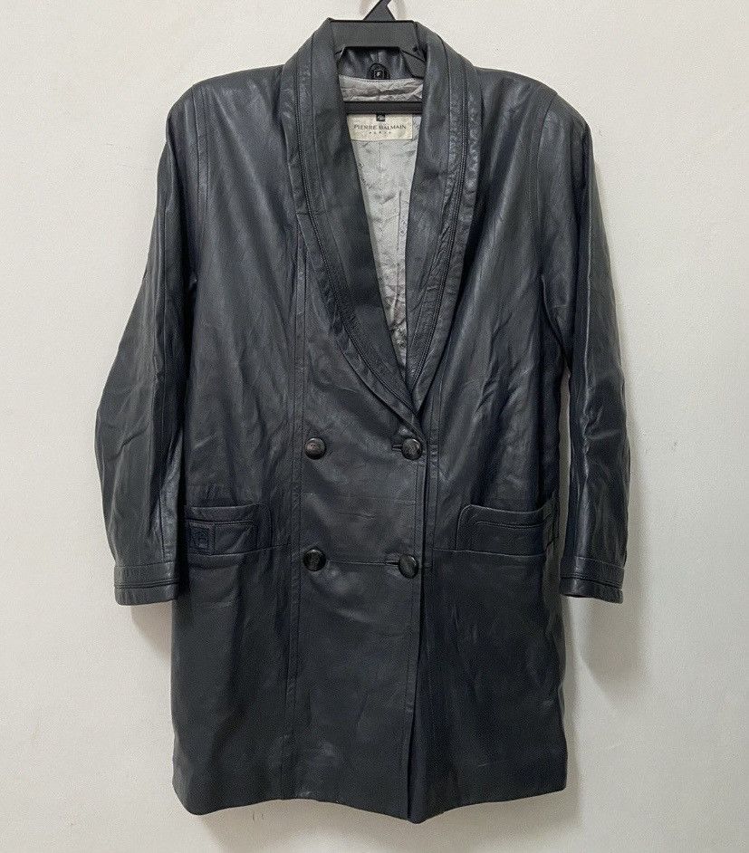 Balmain Balmain Paris Leather Jacket Size US M / EU 48-50 / 2 - 1 Thumbnail