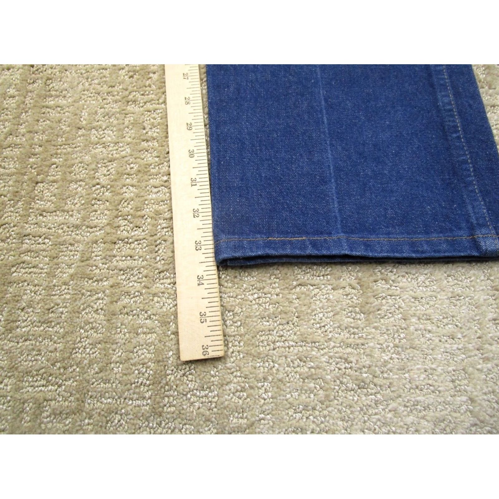 Wrangler Wrangler Jeans Men 38x34 Blue Cowboy Cut Original Fit Western Pants Dark Wash Jeans Regular Rise Mens 5-Pocket Denim Logo Wrangler Cowboy Cut 13MWZ Size US 38 / EU 54 - 7 Thumbnail