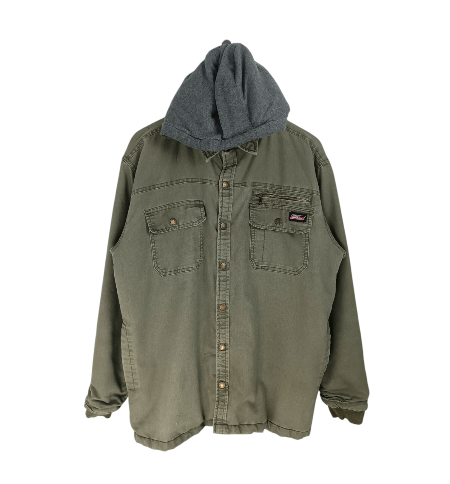 Dickies THRASHED FADED VINTAGE DICKIES HOODED DUCK QUILTED JACKET Size US L / EU 52-54 / 3 - 1 Thumbnail