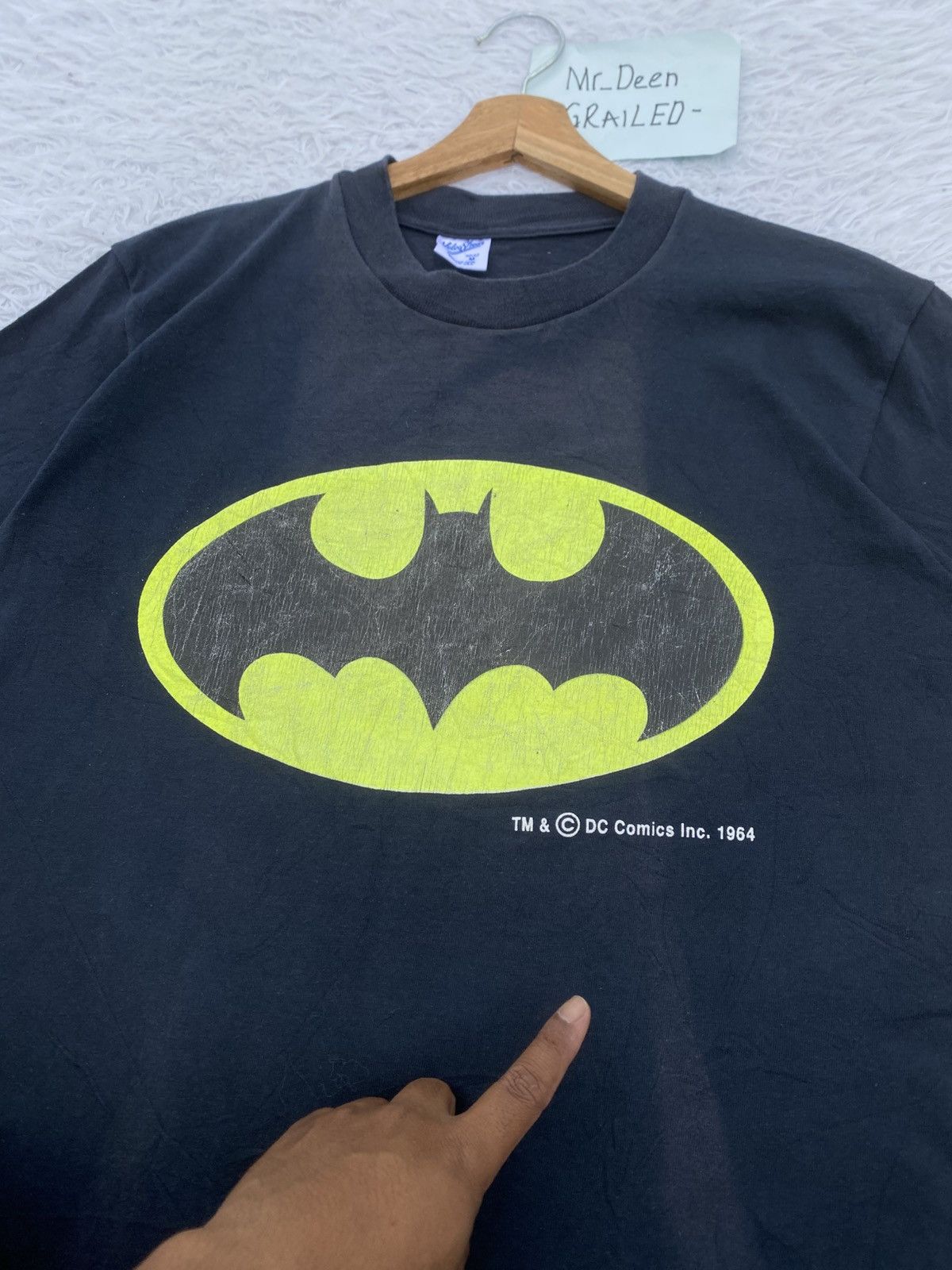 DC Comics Rare Vintage 90s Batman DC Comics Inc 1964 Tshirt Size US M / EU 48-50 / 2 - 11 Thumbnail