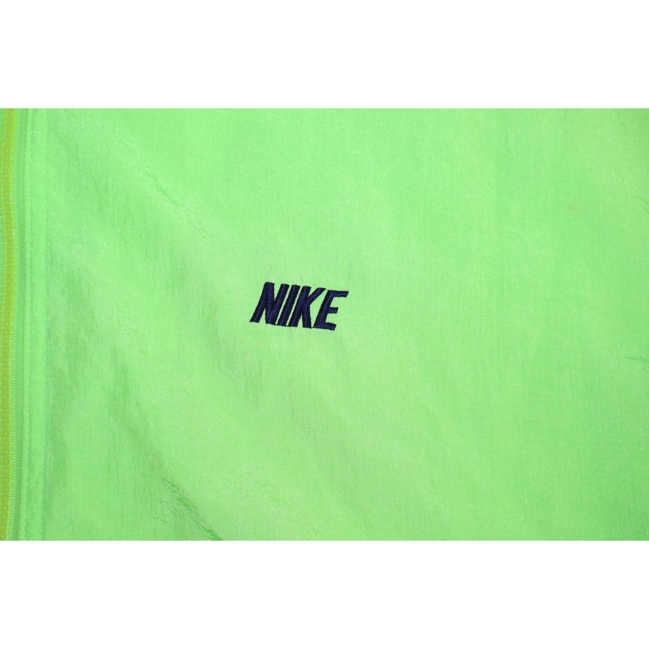 Nike Vtg 90s Nike Neon Yellow Windbreaker Jacket Men’s M Size US M / EU 48-50 / 2 - 6 Thumbnail