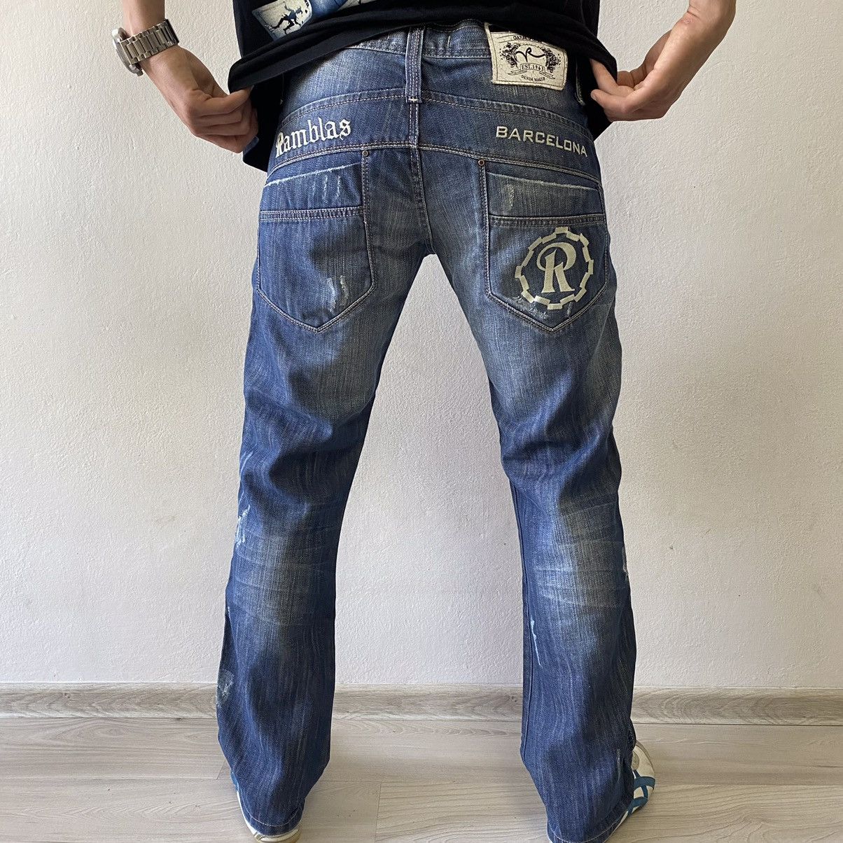 Hysteric Glamour Crazy Vintage Junya Watanabe Style G Star Raw Bondage Pants Size US 32 / EU 48 - 1 Thumbnail