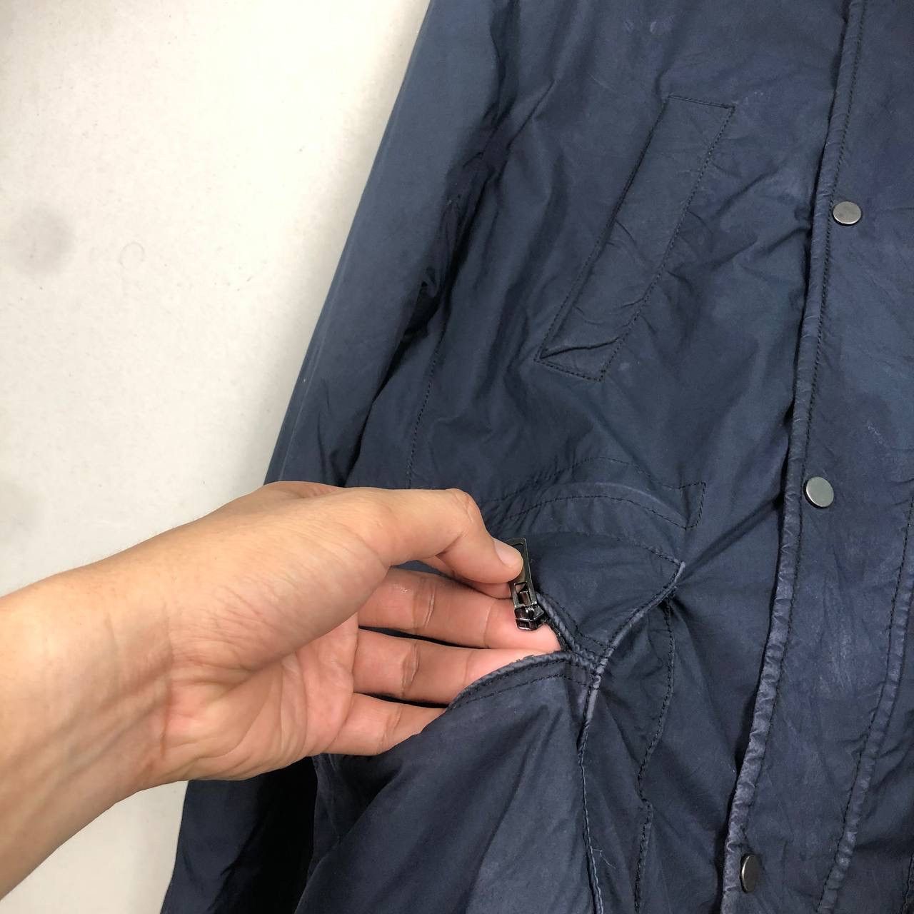 Calvin Klein Calvin Klein Jacket Hidden Hoodie Medium Size US M / EU 48-50 / 2 - 5 Thumbnail