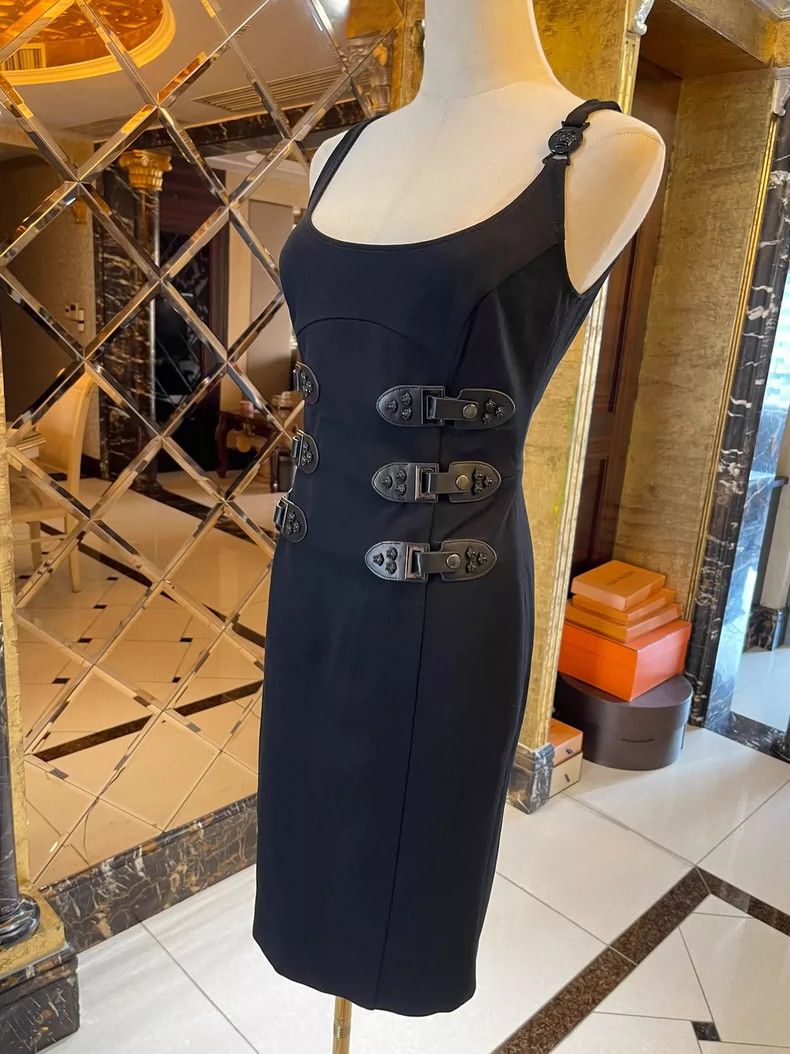 Versace Versace Medusa logo dress Size M / US 6-8 / IT 42-44 - 3 Thumbnail