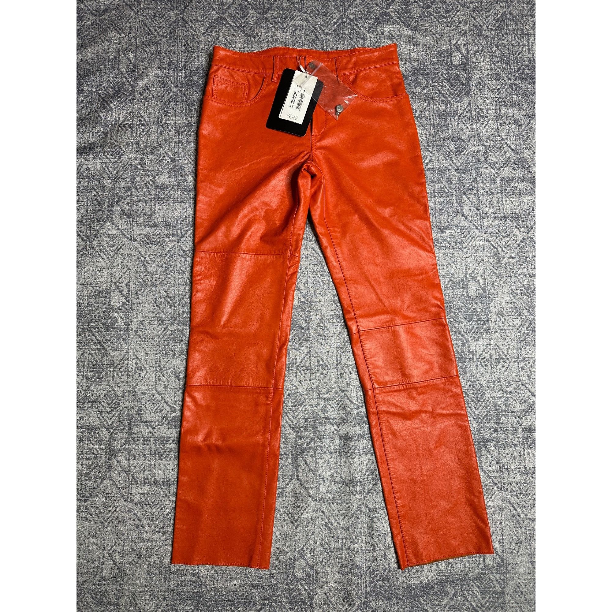 Maison Margiela MM6 22SS 5-Pocket Leather Pants Size 30" / US 8 / IT 44 - 1 Thumbnail