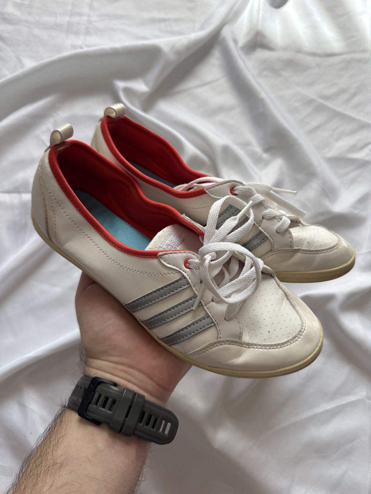 Vintage Adidas Vintage Y2K Super Cute Flats Sneakers Size US 8 / IT 38 - 1 Thumbnail