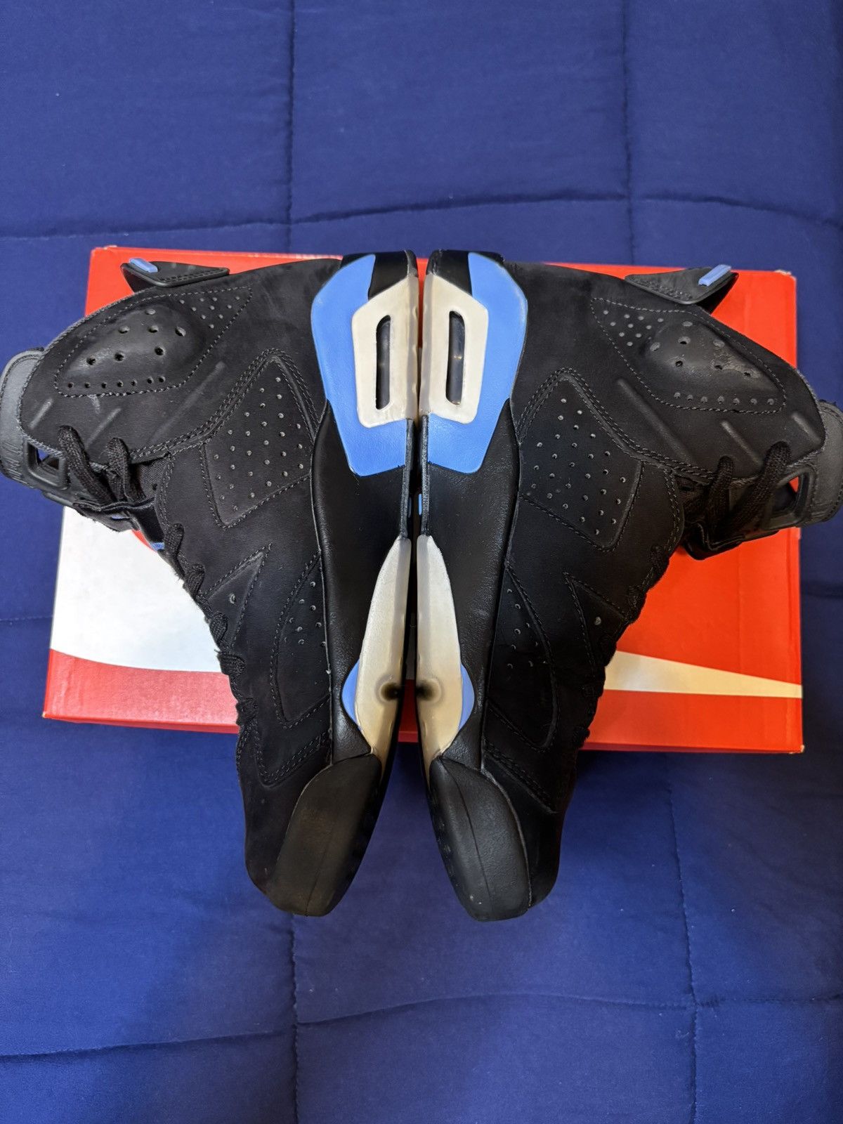 Jordan Brand Air Jordan 6 Retro UNC 2017 Size 8 Size US 8 / EU 41 - 4 Thumbnail