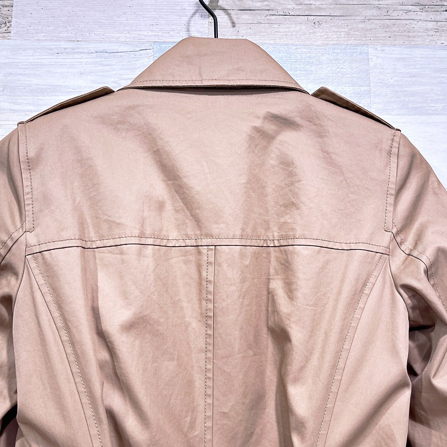 Banana Republic Banana Republic Flared Double Breasted Trench Coat Tan Belt Size XS / US 0-2 / IT 36-38 - 5 Thumbnail