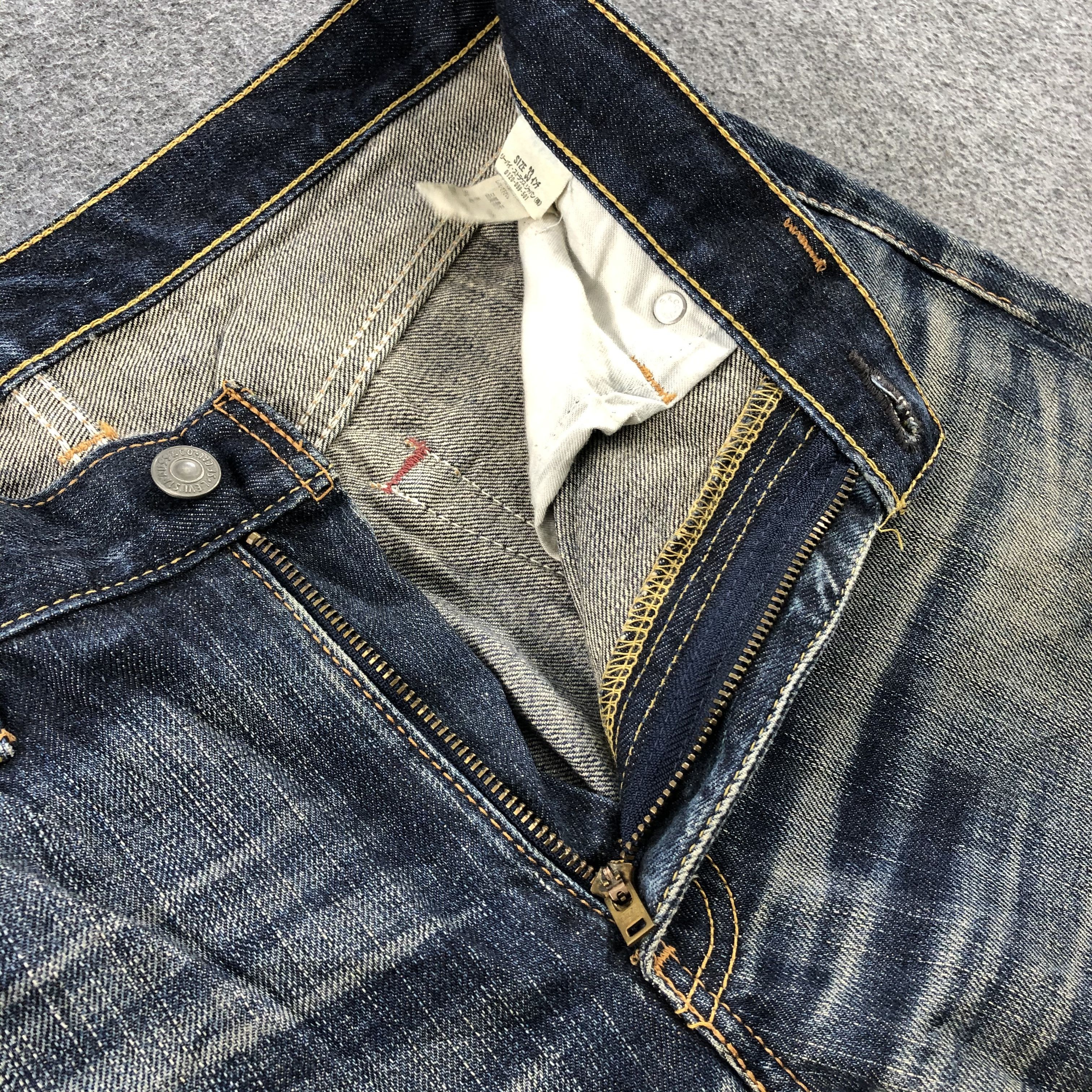 Levi's × Vintage 90s Vintage Blue Wash Levis 707 Jeans-JM1988 Size US 34 / EU 50 - 8 Thumbnail