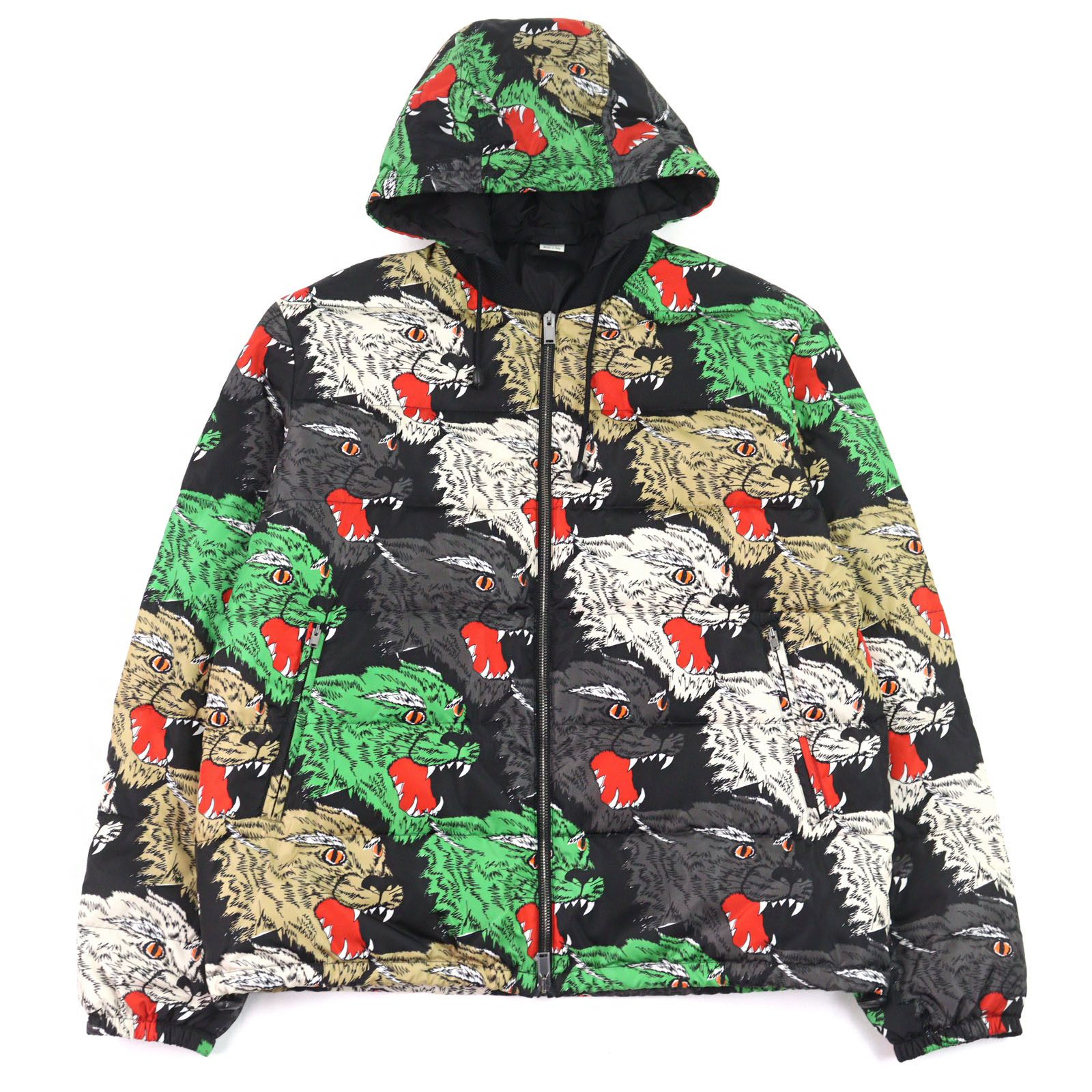 Gucci Gucci Panther Down Jacket Nylon Down Jacket Others Outerwear DUTY FREE for USA