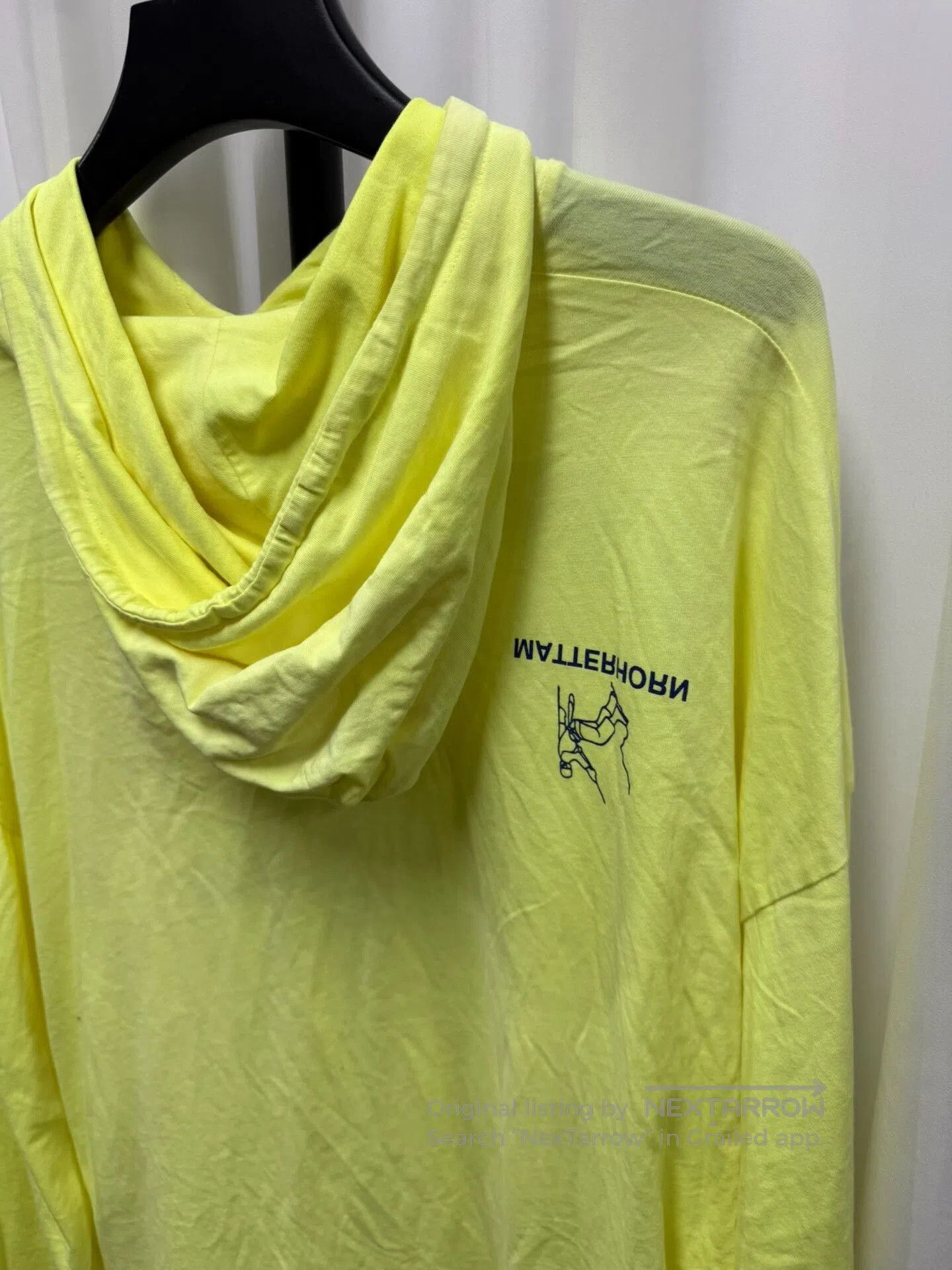 Vetements Vetements Fluorescent Yellow Hoodie M. Size US M / EU 48-50 / 2 - 7 Thumbnail