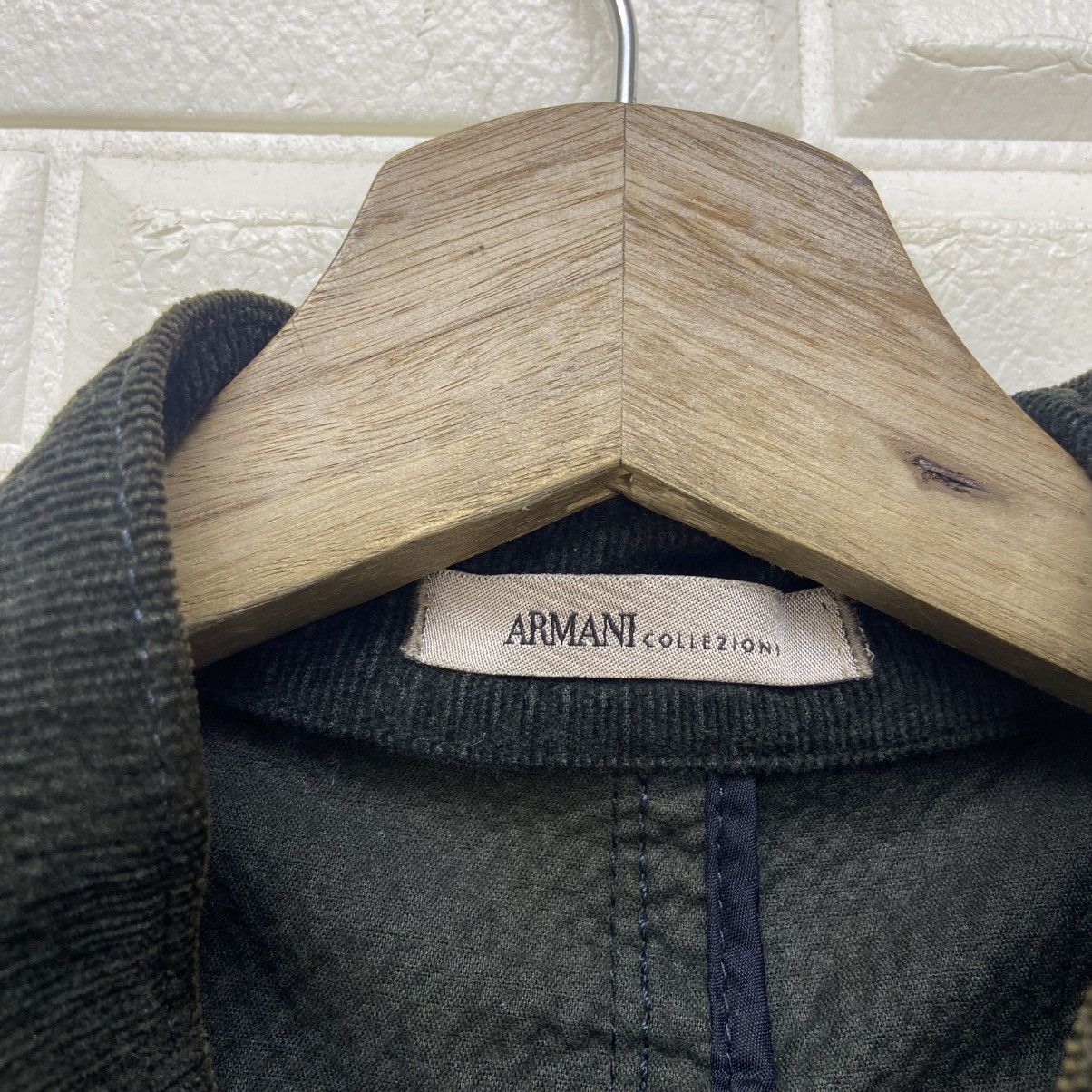 Armani Collezioni Made in Bulgaria Armani Collezioni Mandarin Collar Coat Size US XS / EU 42 / 0 - 14 Thumbnail