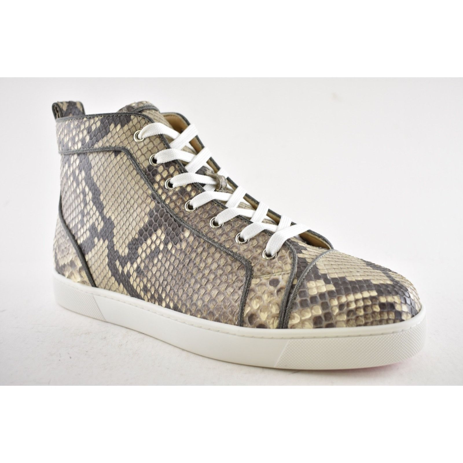 Christian Louboutin Christian Louboutin Louis Orlato Flat Python Ghost Roccia Size US 11 / EU 44 - 3 Thumbnail