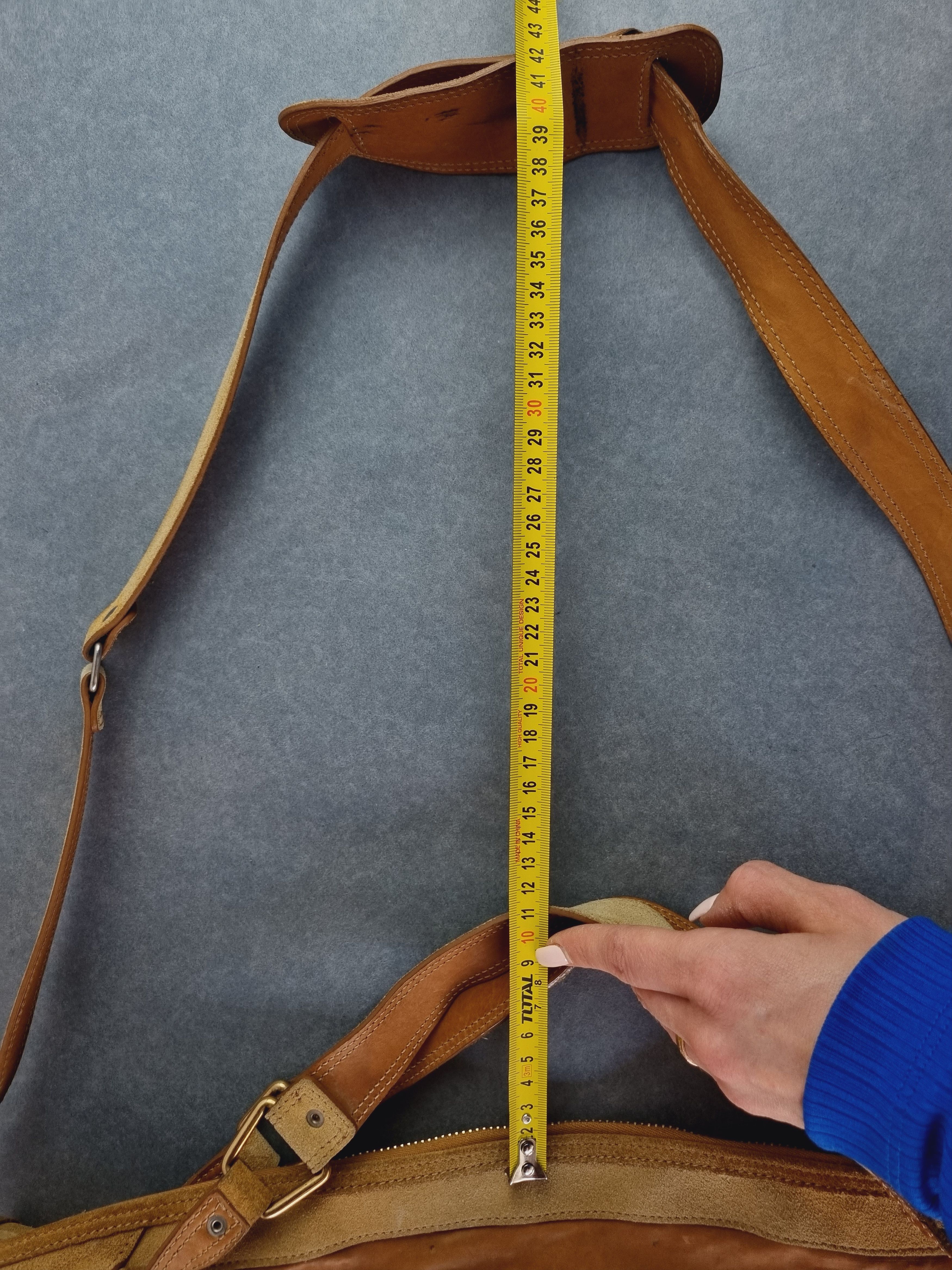 Celine × Leather × Vintage Celine Leather Roomy Travel Bag Size ONE SIZE - 15 Thumbnail