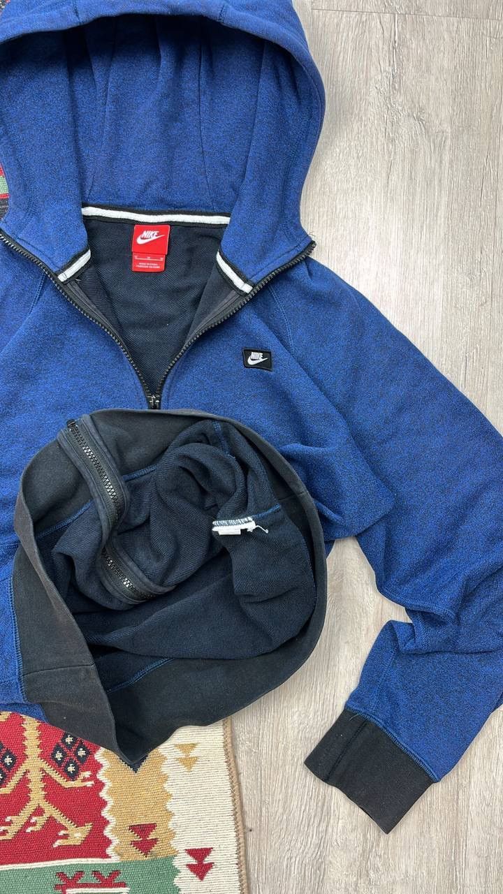 Nike × Vintage Vintage Nike Y2K Zip Up Hoodie Size US M / EU 48-50 / 2 - 7 Thumbnail