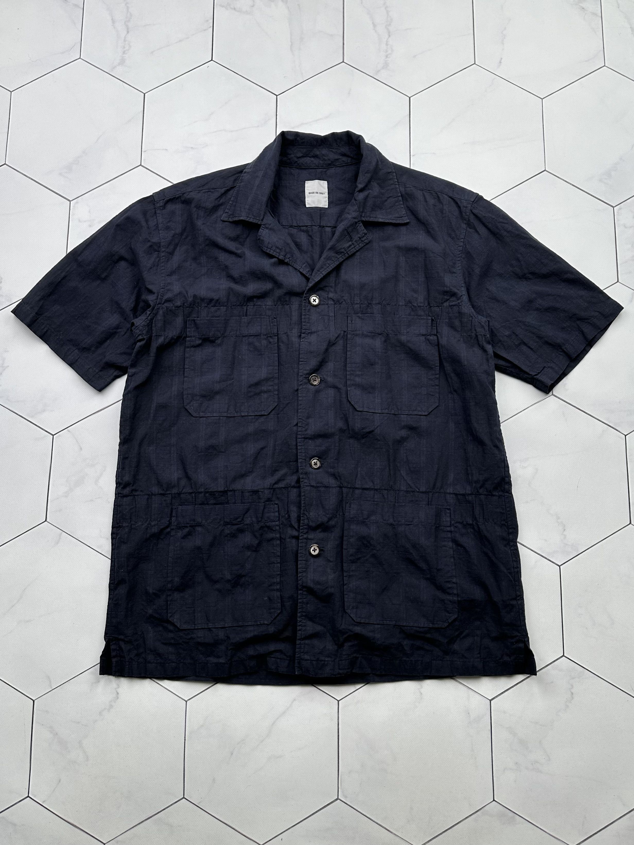 Sage De Cret Made in Japan Multi-pocket Shirt