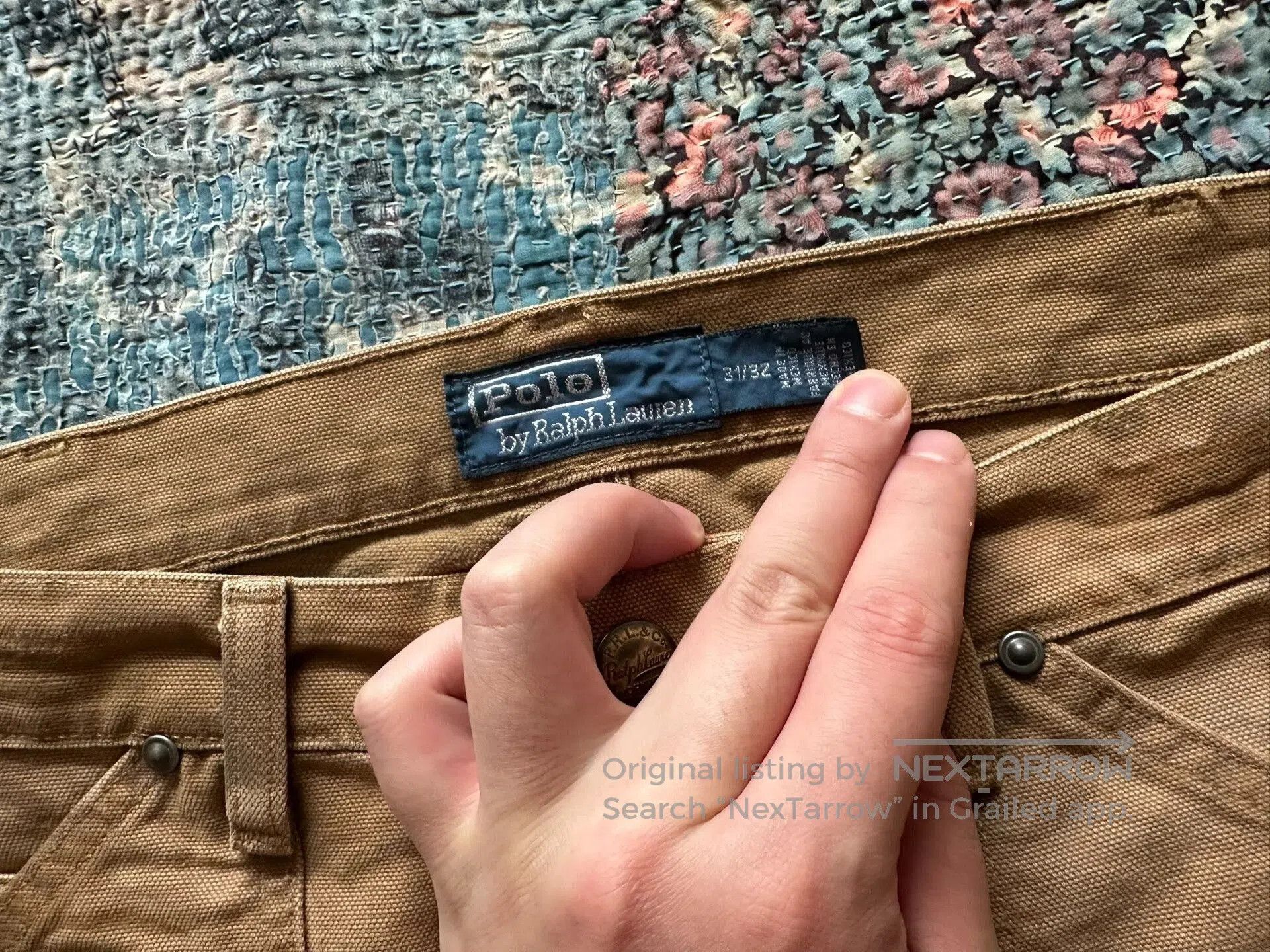RRL Ralph Lauren Ralph Lauren Vintage Washed Casual Pants. Size US 31 - 3 Thumbnail