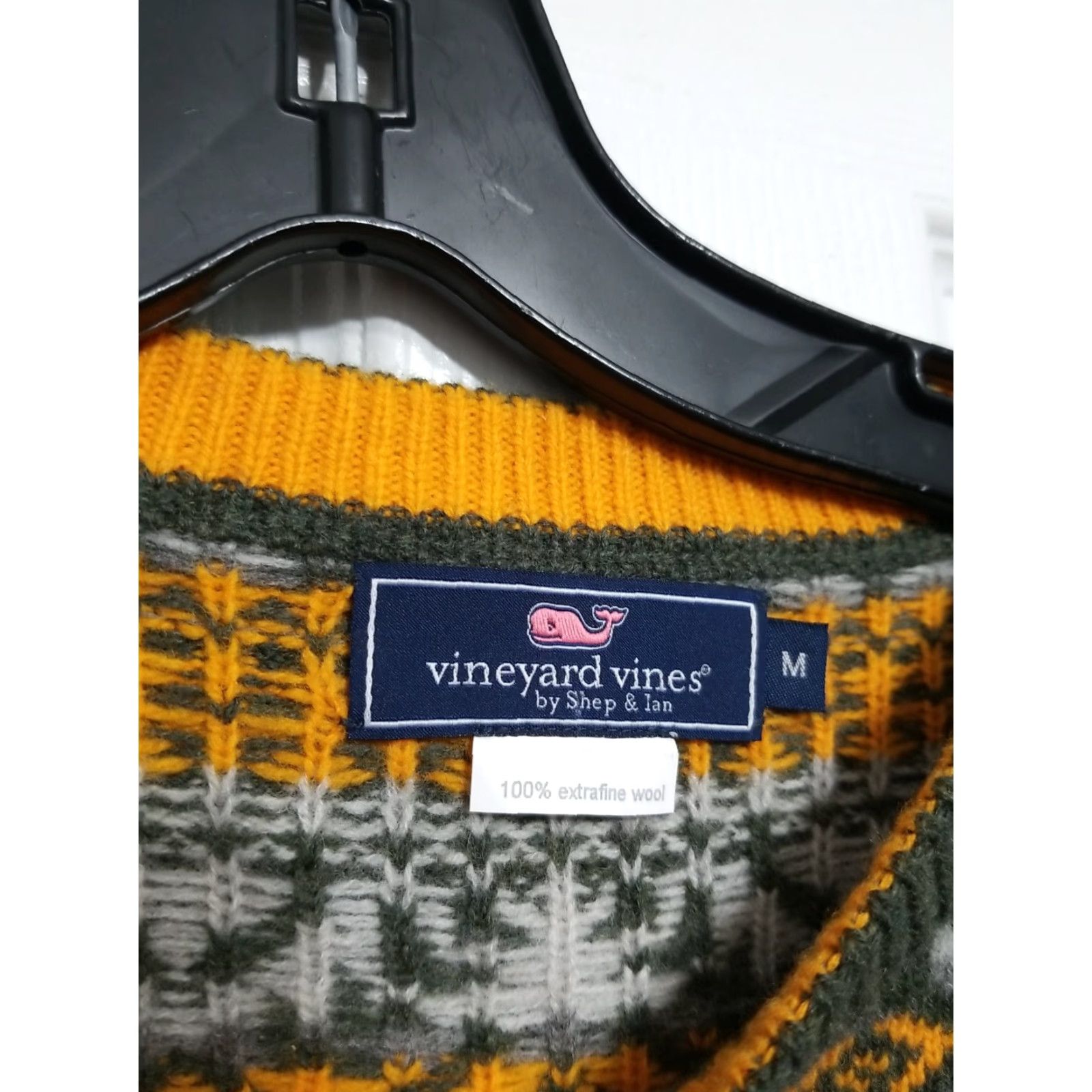 Vineyard Vines Vineyard Vines Fair Isle Wool Sweater Men M Multicolor Pullover Christmas Deadstock 23 Chest 26 Length Size US M / EU 48-50 / 2 - 2 Thumbnail