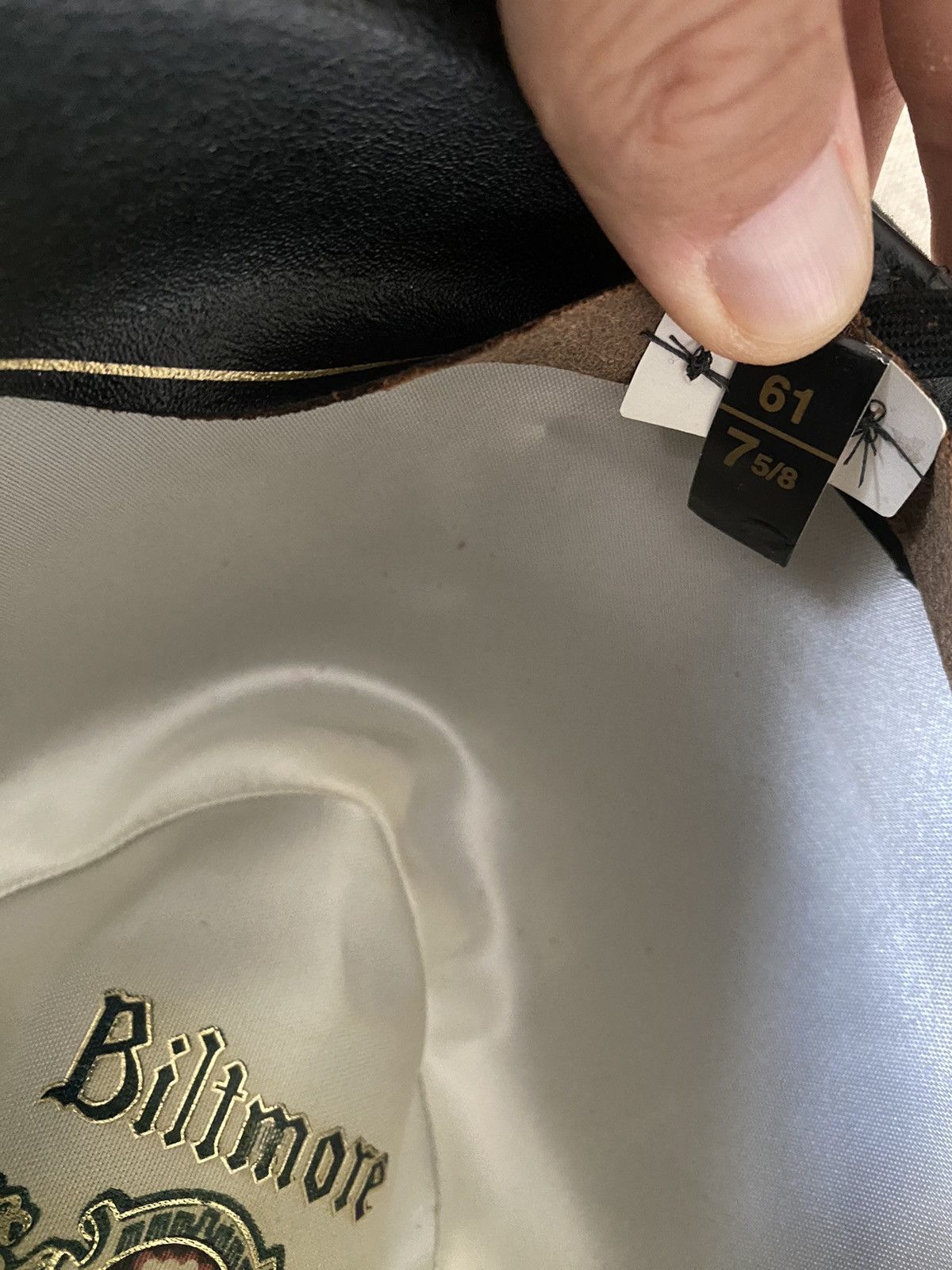 Other Biltmore New York Fedora Hat Size ONE SIZE - 5 Thumbnail