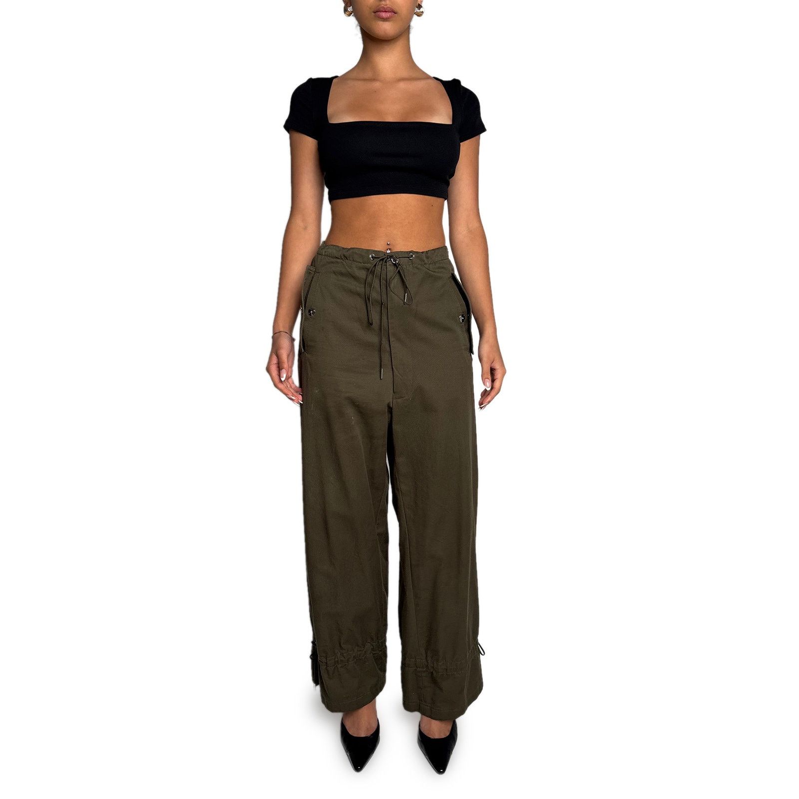 Green Cargo Pants