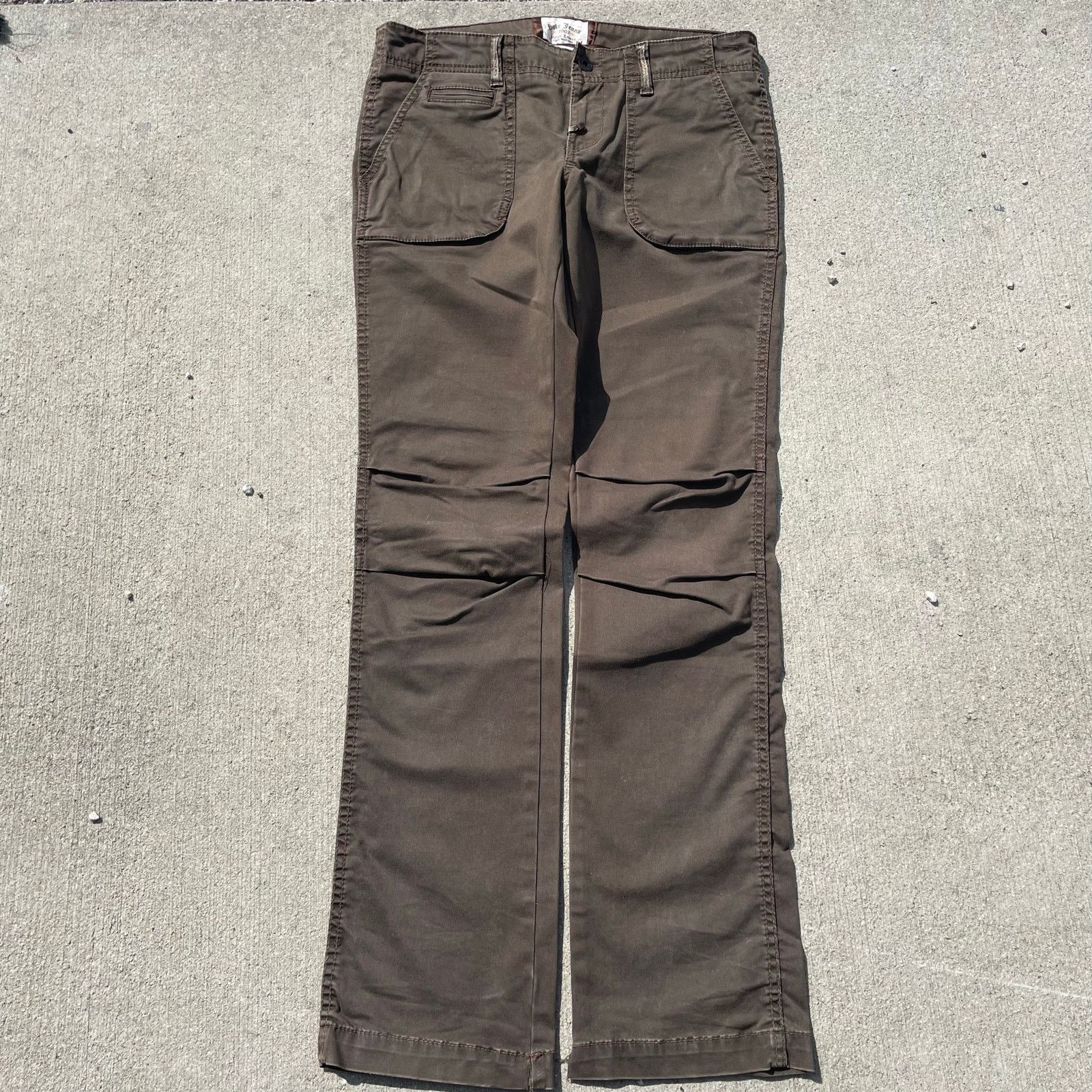 Polo Ralph Lauren Polo Jeans Ralph Lauren Brown Flare Pants 32x32 Bootcut Y2K Size 28" / US 6 / IT 42 - 1 Thumbnail