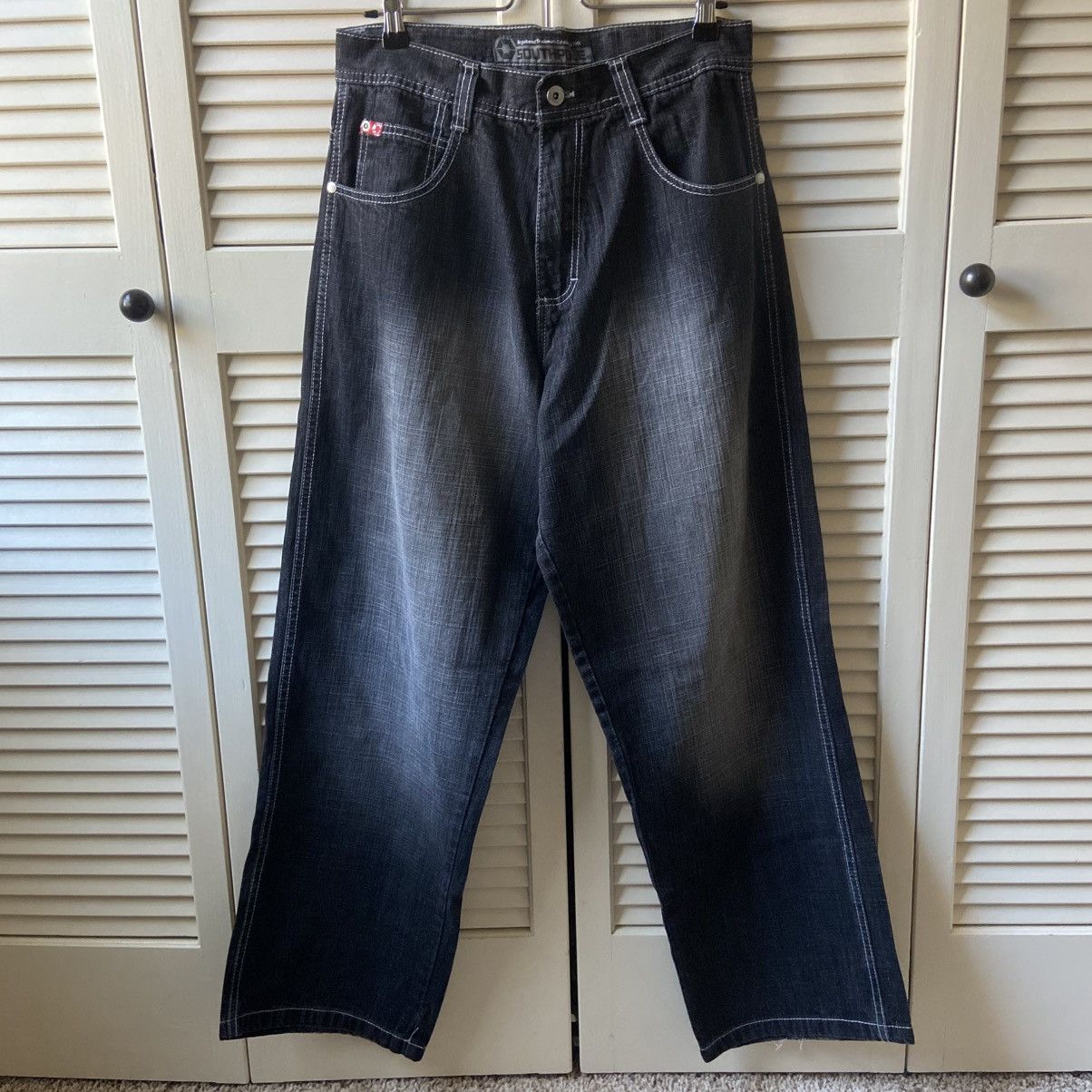 JNCO × Southpole × Streetwear Vintage South Pole black tab baggy