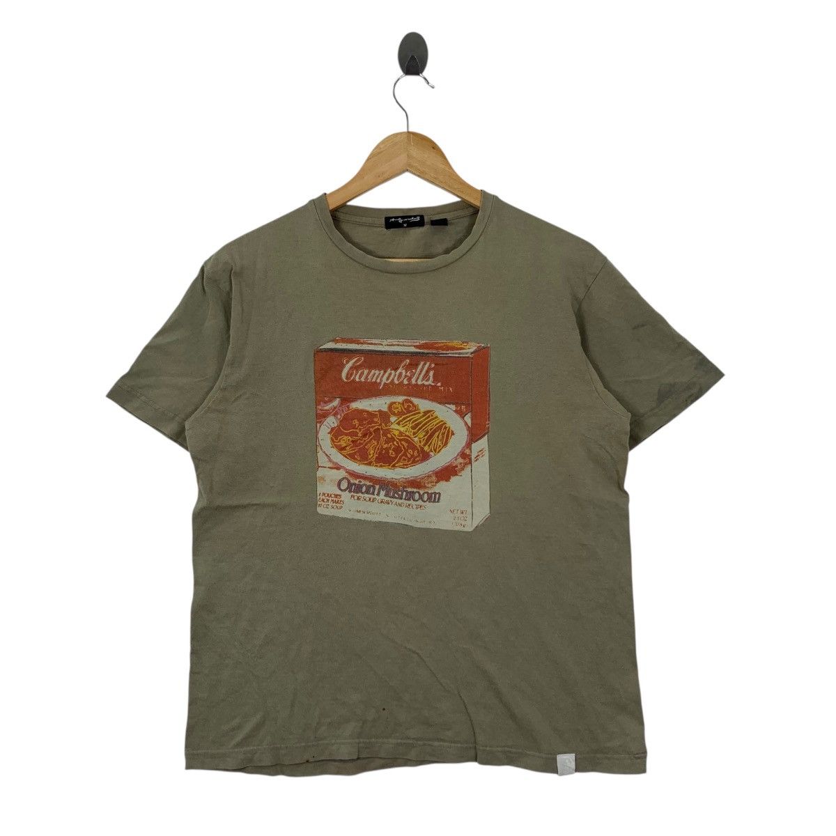Vintage Vintage 2005 ANDY WARHOL x UNIQLO Campbell’s Musroom Shirt Size US M / EU 48-50 / 2 - 1 Thumbnail