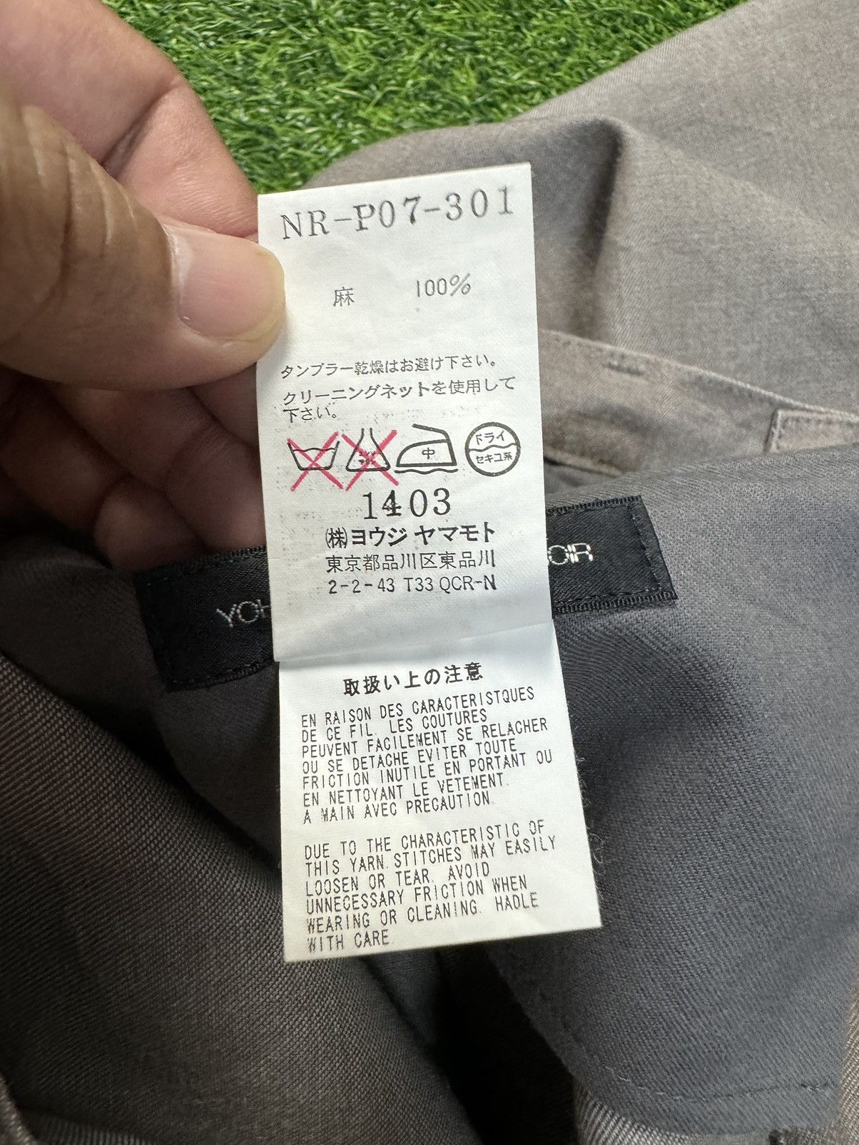 Ground Y yohji yamamoto - noir cropped pant Size US 32 / EU 48 - 22 Thumbnail