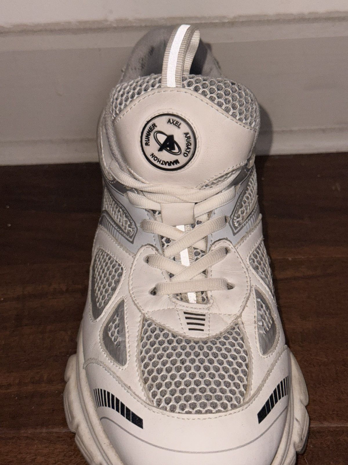 Axel Arigato Axel Arigato Marathon Runner White/Silver Size US 10 / EU 43 - 9 Thumbnail