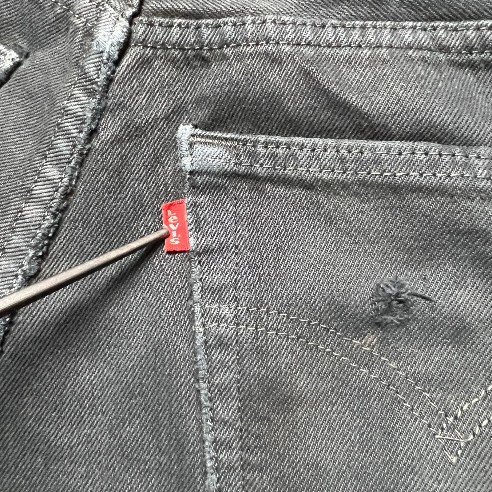Levi's Vintage Levi's 501 Cutoff Denim Shorts Distressed Blue 31 Size 31" - 9 Thumbnail