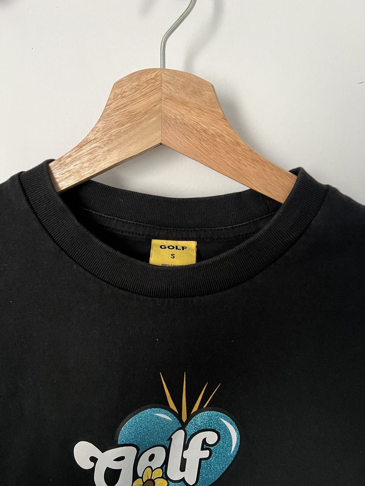 Golf Wang GOLF WANG Romeo Glitter Tee in Black Size S / US 4 / IT 40 - 4 Thumbnail