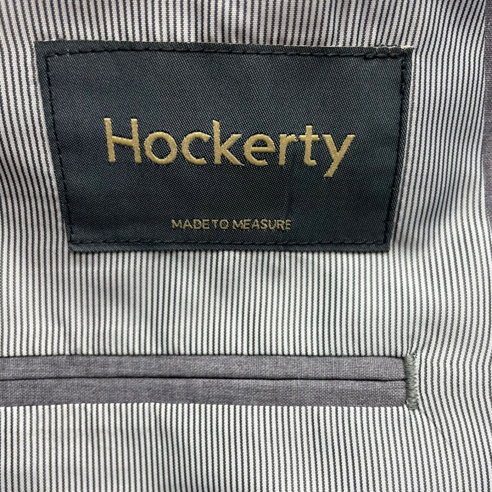 Other Hockerty Men's Bespoke 100% Wool One-Button Suit Gray • 54R Size 54R - 4 Thumbnail