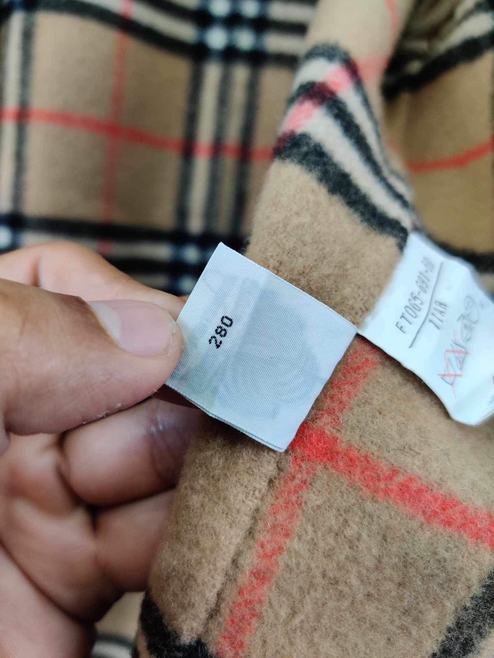 Burberry Vintage Burberry Nova Check Wool Cashmere Trench Coat Size US L / EU 52-54 / 3 - 13 Thumbnail