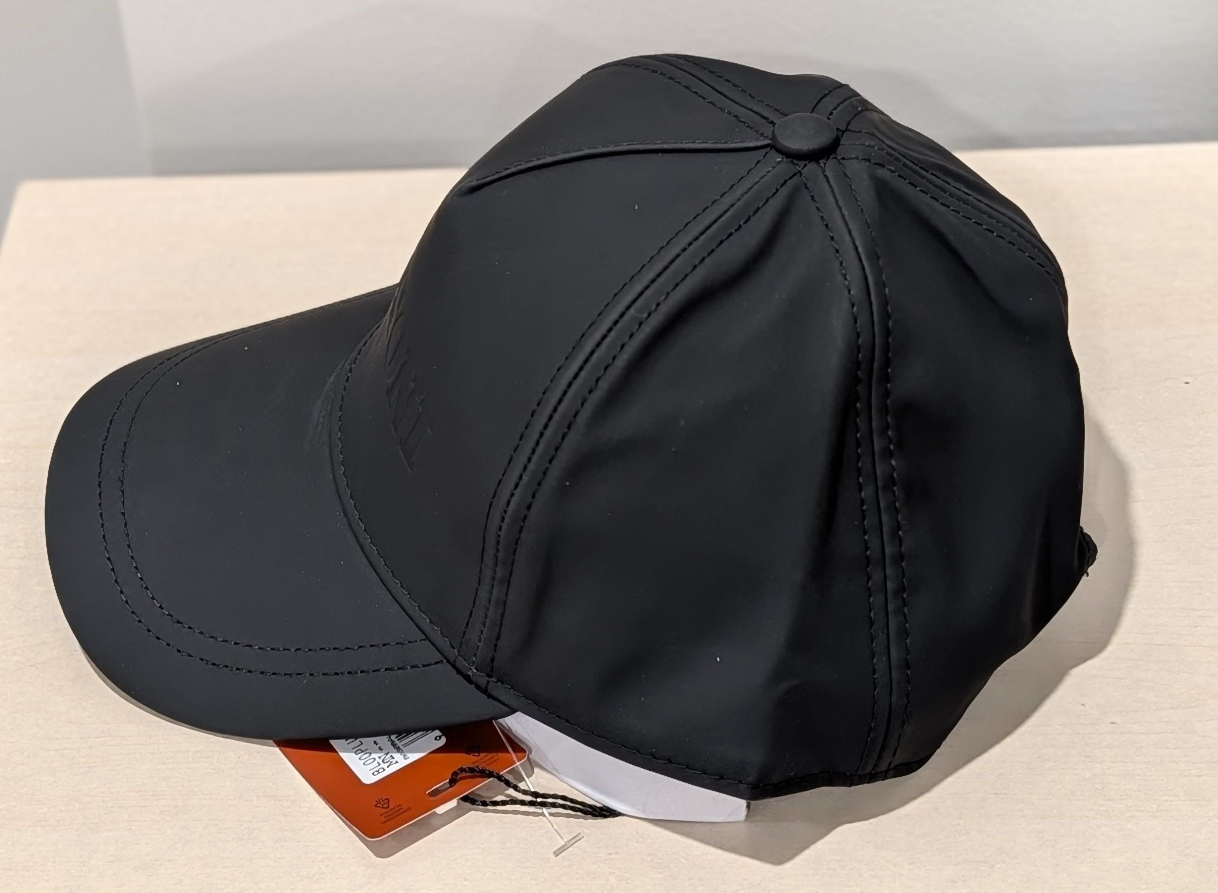 Missoni MISSONI Embossed Logo Baseball Cap Hat Black One Size Size ONE SIZE - 3 Thumbnail