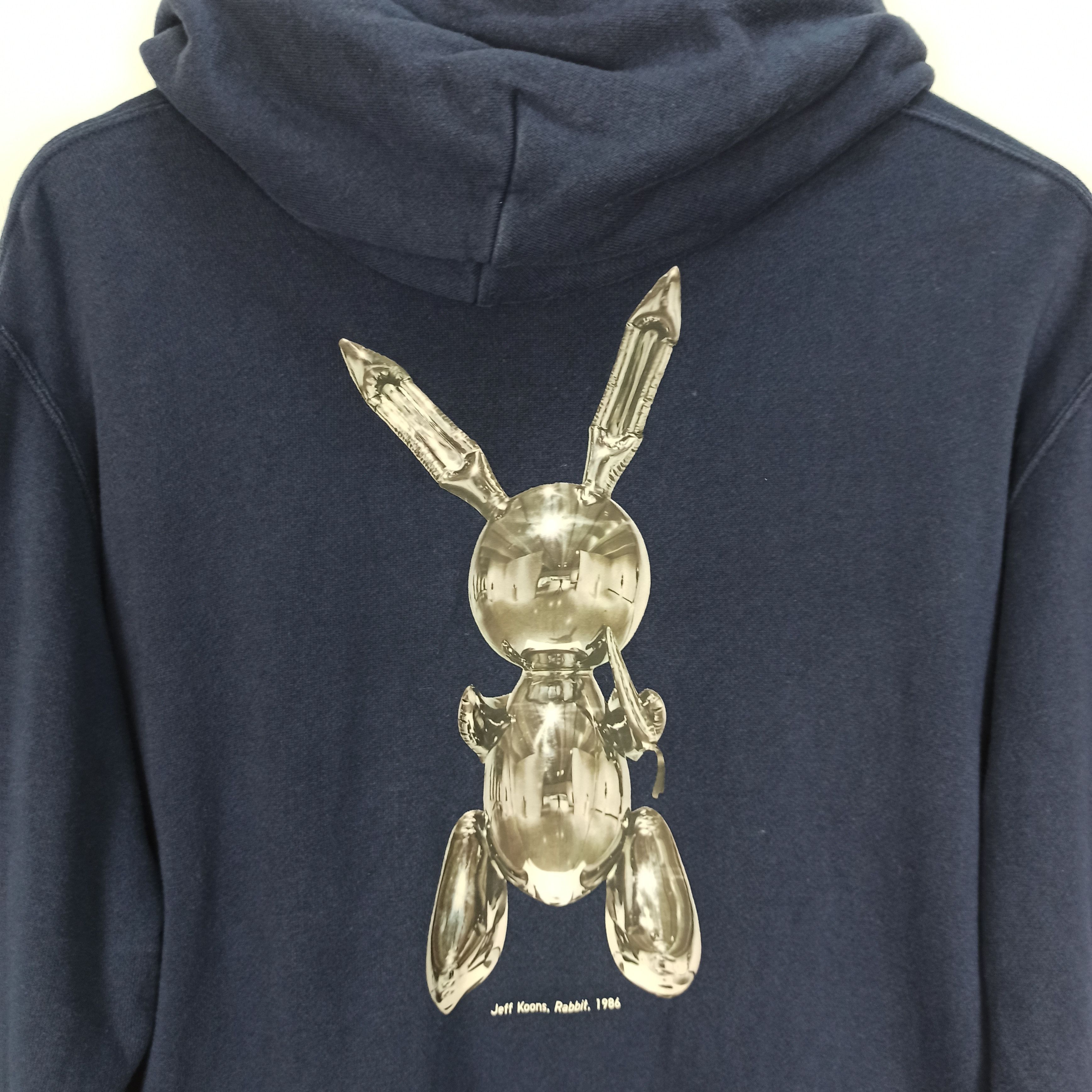 Uniqlo Jeff Knoons Rabbit Sweatshirt Hoodie Size US S / EU 44-46 / 1 - 2 Thumbnail