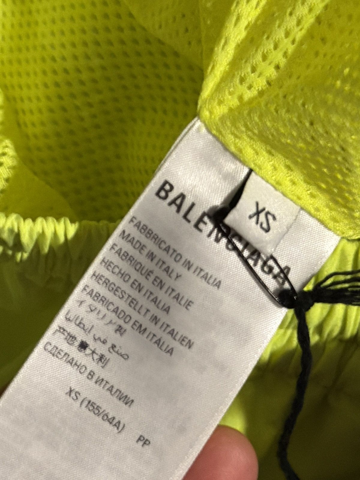 Balenciaga Balenciaga track pants neon yellow xs Size US 30 / EU 46 - 3 Thumbnail