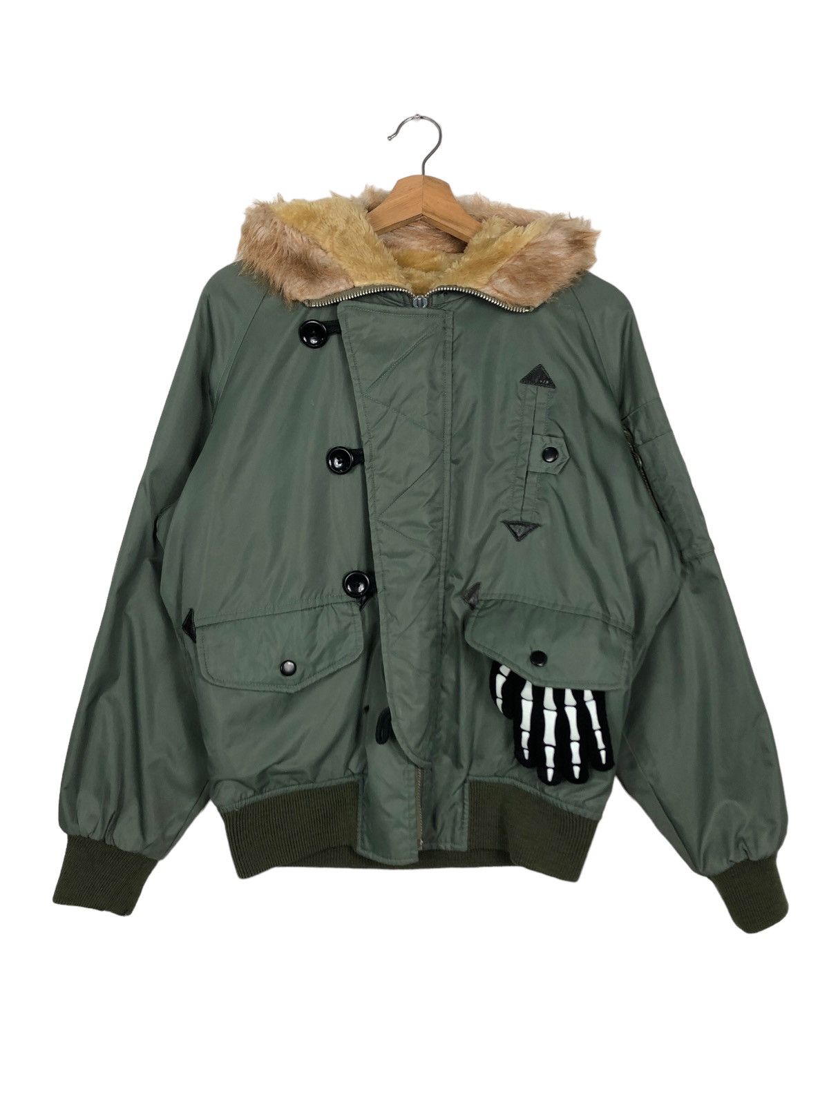 Vintage 🔥90’s Riot Riot Bomber Jacket Mc Dandy Buzz Ricksons Toyo Size US L / EU 52-54 / 3 - 1 Thumbnail