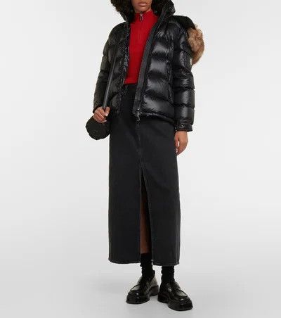 Moncler o1B3y1r0426 Down Jacket in Black Size XS / US 0-2 / IT 36-38 - 6 Thumbnail