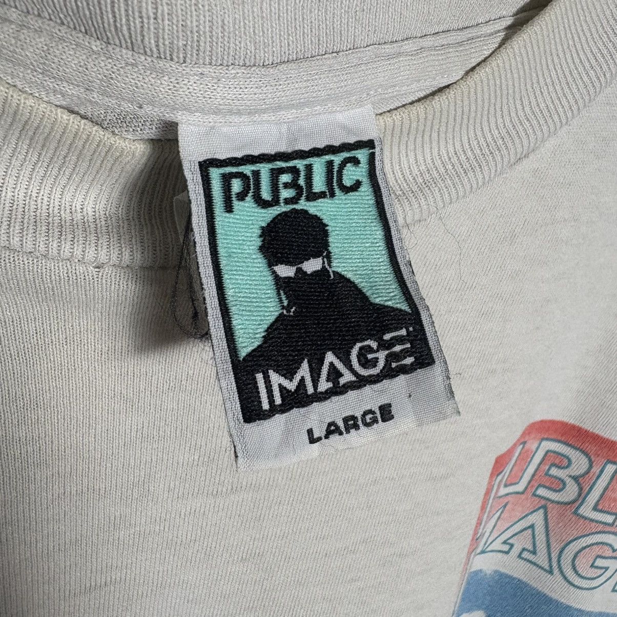 Vintage Vintage 90s Public Image Skate Los Angeles City Graphic Tee Size US XL / EU 56 / 4 - 8 Thumbnail