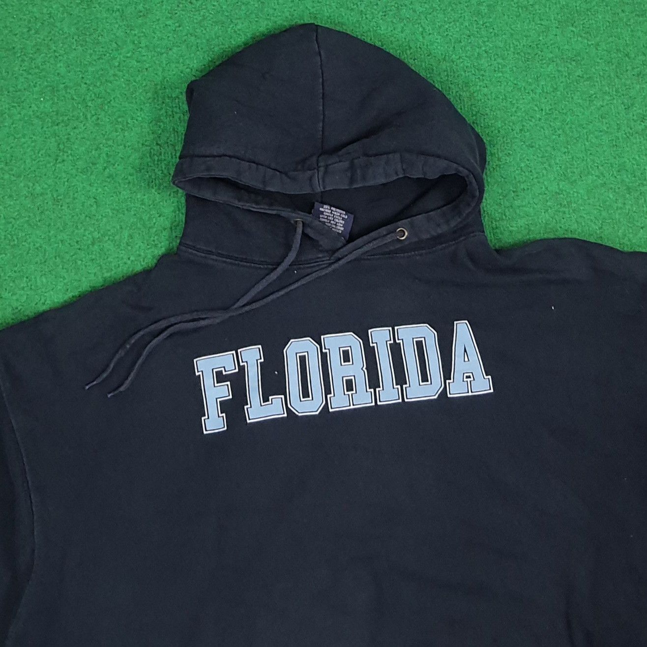 Vintage Vintage FLORIDA Hoodie C277N11 Size US XL / EU 56 / 4 - 2 Thumbnail