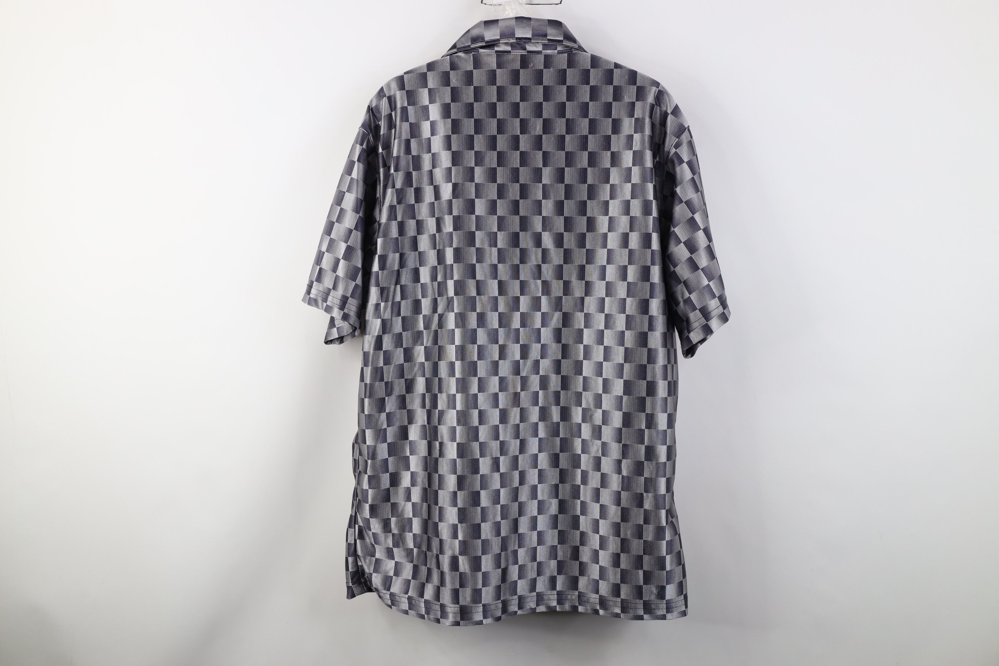 Vintage Vintage 90s Y2K Streetwear Dance Rave EDM Button Shirt USA Size US M / EU 48-50 / 2 - 11 Thumbnail
