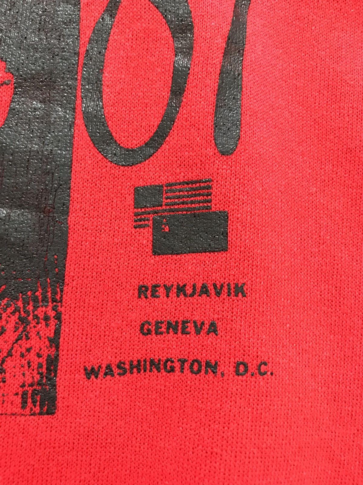 Vintage Vintage Mikhail Gorbachev Tour 87’ Sweatshirt Size US XL / EU 56 / 4 - 9 Thumbnail