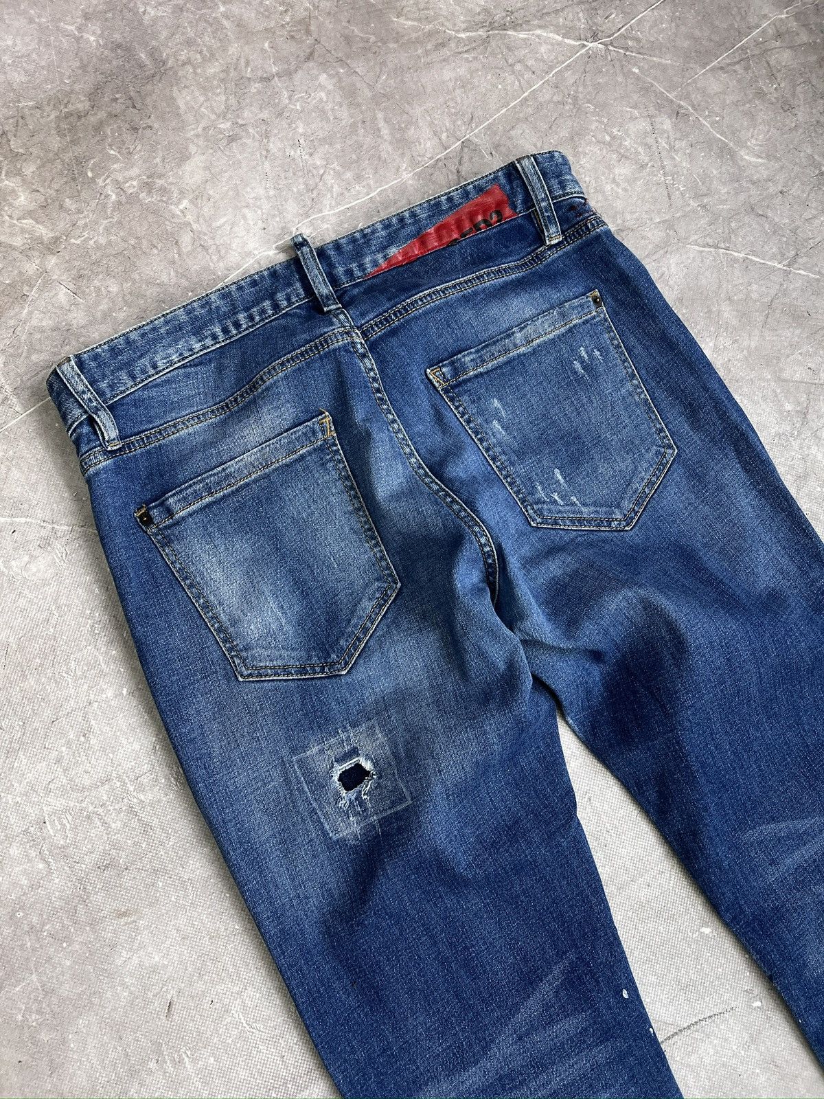 Dsquared2 Daquared D2 distressed luxury jeans hype Size US 32 / EU 48 - 7 Thumbnail